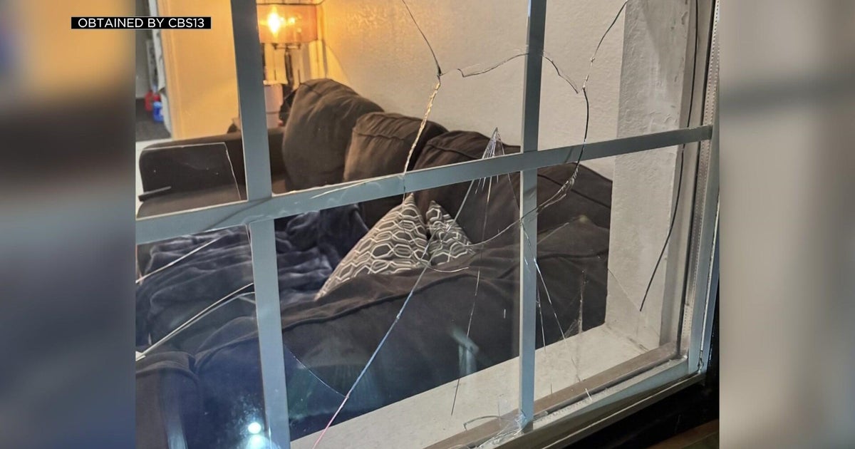 Video shows person throwing rocks, damaging Sacramento man's home, vehicle