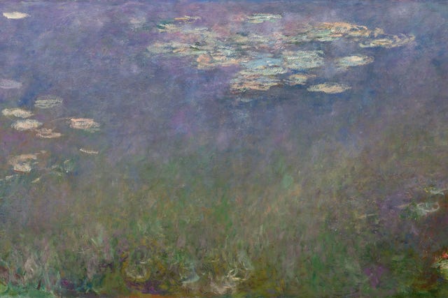 water lilies (agapanthus), claude monet