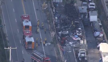 Propane tank fire burns in Sylmar – NBC Los Angeles