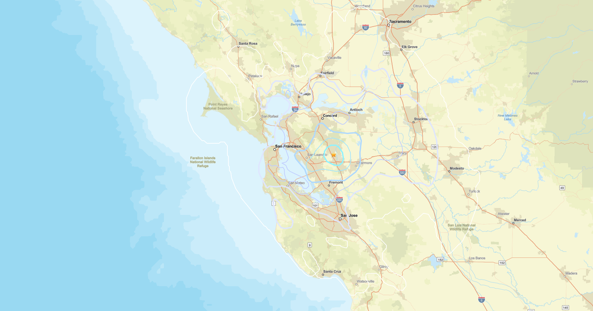 San Ramon rattled by several earthquakes, with largest a preliminary magnitude 4.0