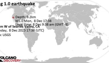 Latest Earthquakes in or Near Kern County, California, USA: Today and Recently