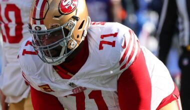 San Francisco 49ers OL Trent Williams injured in first half