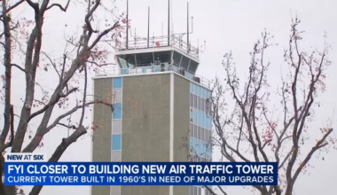 Fresno Airport to Build New Air Traffic Control Tower, Current One Built in 60’s