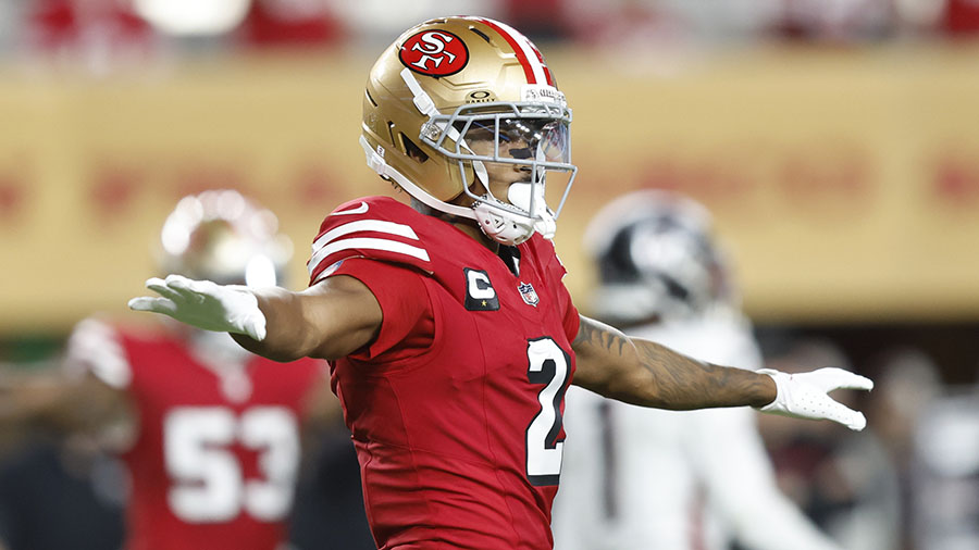 Seattle Seahawks San Francisco 49ers Deommodore Lenoir JSN Jaxon Smith-Njigba...