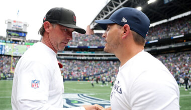 Seattle Seahawks San Francisco 49ers Mike Macdonald Kyle Shanahan...