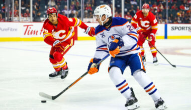 Oilers recall high-scoring AHL prospect Quinn Hutson