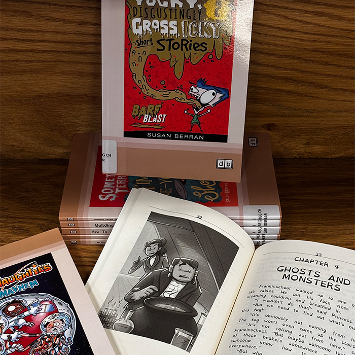 several new books on display at the Shafter library