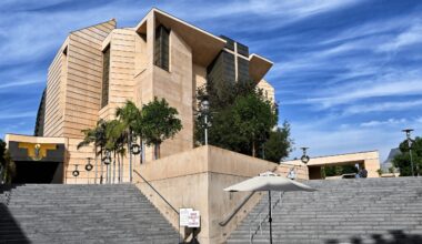 Cathedral Of Our Lady of Angels Host English and Spanish Christmas Eve Masses
