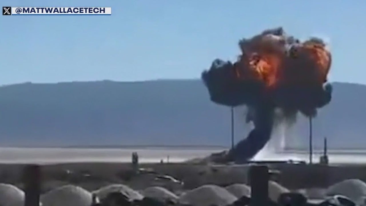 Thunderbird F-16 crashes in Southern California; pilot ejects safely