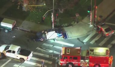 3 dead in multi-vehicle crash in Panorama City