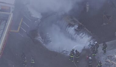 San Francisco fire crews battle fire at Mission District gas station