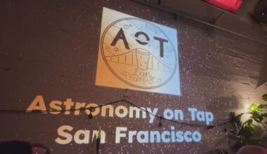 Cosmically-curious crowd packs bar in San Francisco's Mission District for astronomy event