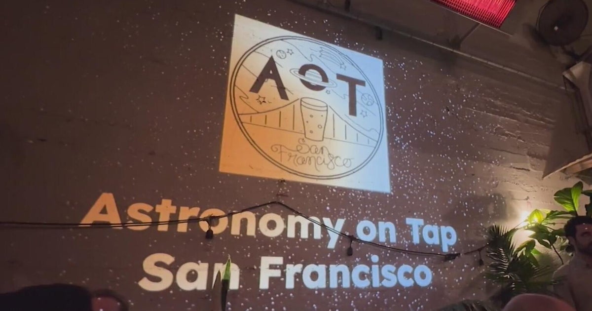 Cosmically-curious crowd packs bar in San Francisco's Mission District for astronomy event