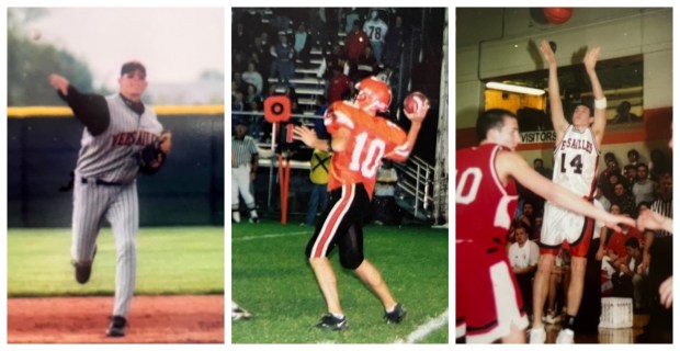 Craig Stammen played three sports baseball, football and basketball at Versailles High School in Ohio. (Craig Stammen)