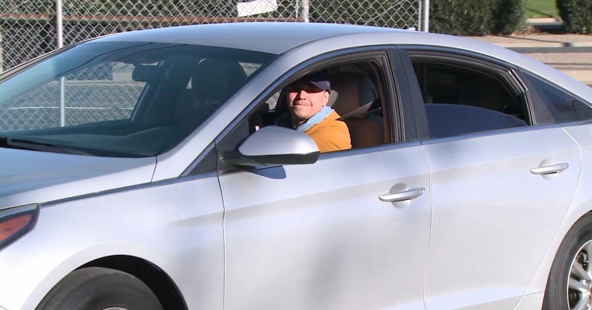 After a year without a car, community gifts Stockton single father refurbished ride