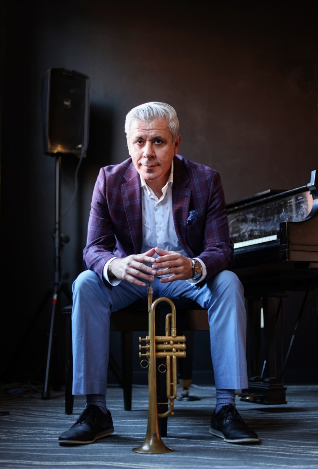 Trumpeter and composer Gilbert Castellanos. (Eduardo Contreras / The San Diego Union-Tribune)