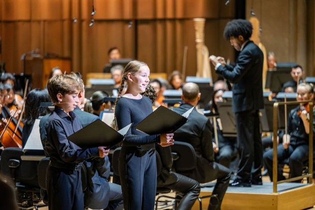 San Diego Symphony opened its 2025-26 season at the Jacobs Music Center with a performance of Ravel's opera The Child and the Magical Spells. (Jenna Gilmer)