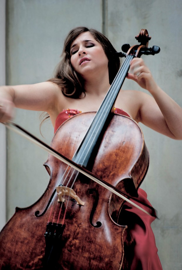 Cellist Alisa Weilerstein performed Fragments 3 and 4, respectively, in separate solo concerts this year at the Jacobs Music Center in San Diego. (Alisa Weilerstein)