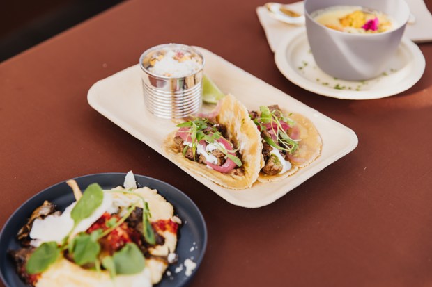 A selection of dishes from Wolf in the Woods restaurant in Mission Hills that were served at past Nat at Night events. (San Diego Natural History Museum)