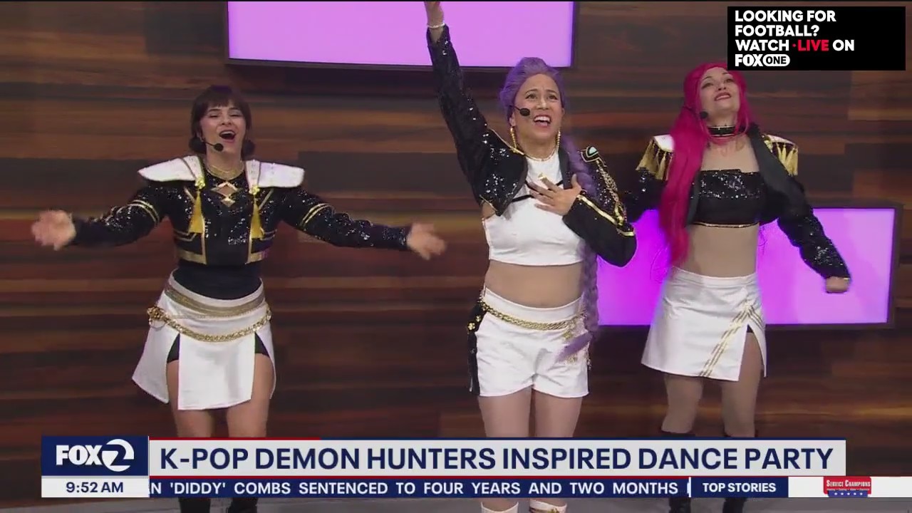 K-Pop Demon Hunters inspired dance party in the Bay Area