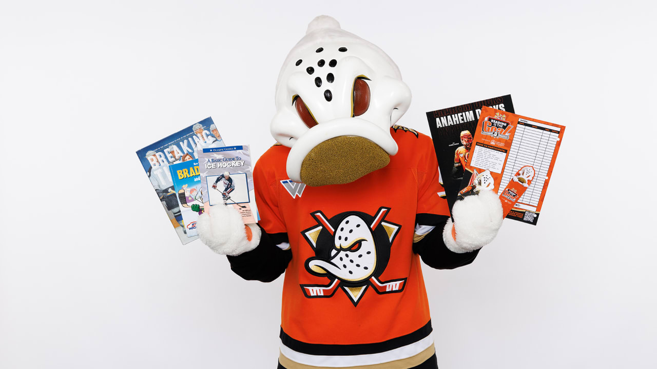 Ducks Launch Wild Wing’s Winter Reading Challenge in Partnership with Orange County Public Libraries 