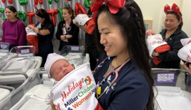Miller Children’s & Women’s Hospital gives families the ultimate ‘Stocking Stuffer’ for babies born this holiday season • Brand stories