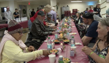 San Diego Rescue Mission brings Christmas early with haircuts, meals and hope.