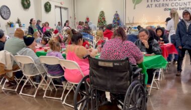 Community Christmas meal brings families together in Bakersfield
