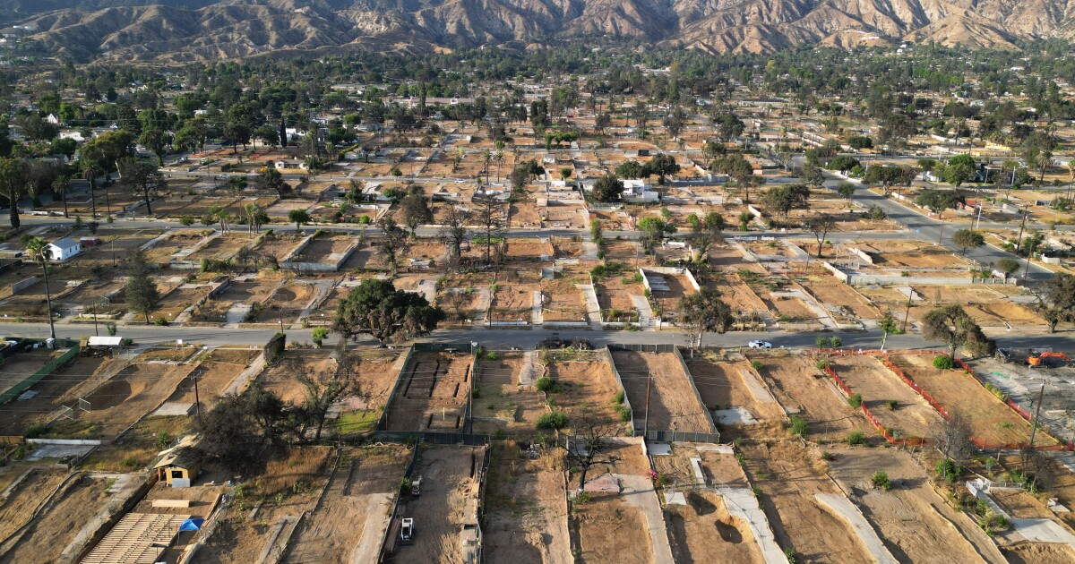 Investors are buying close to half the empty lots in LA burn zones, report says