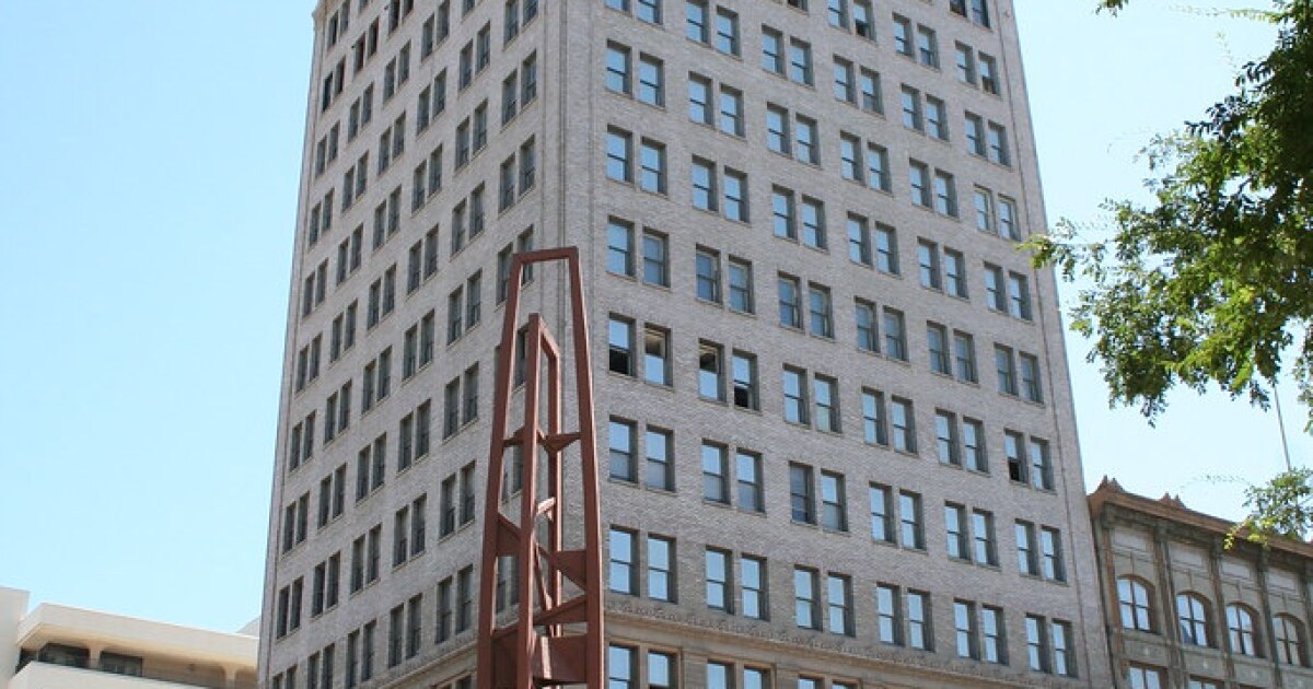 The jewel of Fresno's skyline: the Pacific Southwest Building