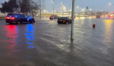 Heavy rain in northern California leads to water rescues and 1 death