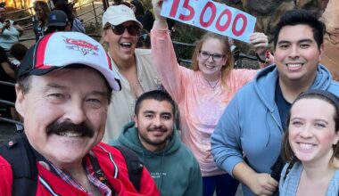 California man takes 15,000th spin on Disneyland ride inspired by 'Cars' film