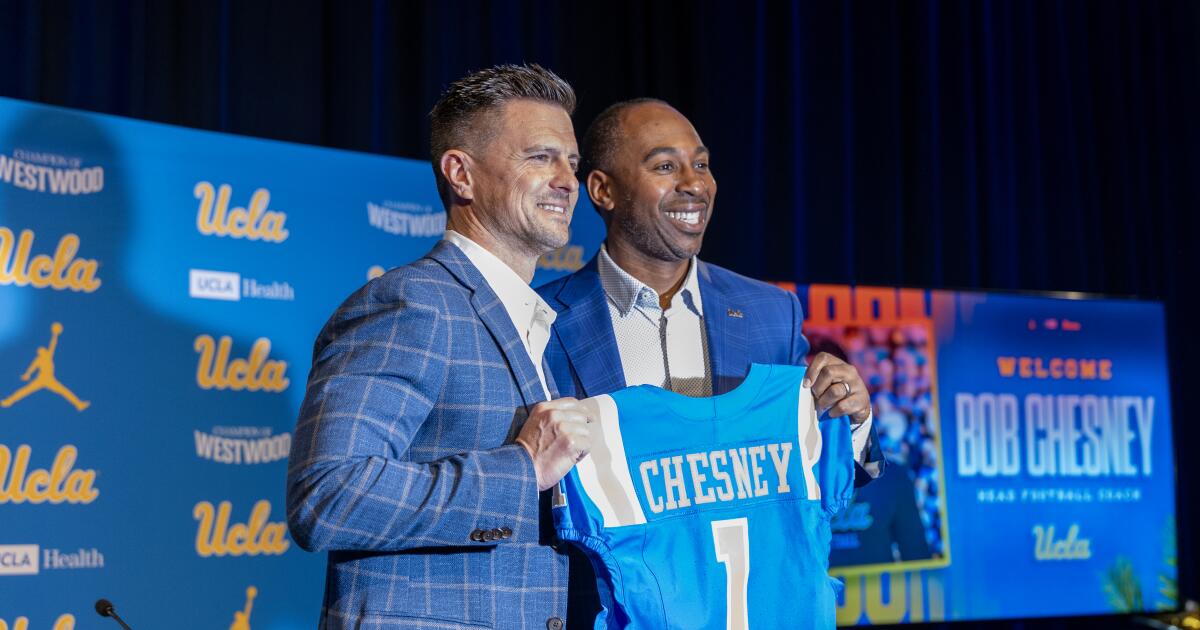 Bob Chesney offers bold vision for success as UCLA football coach