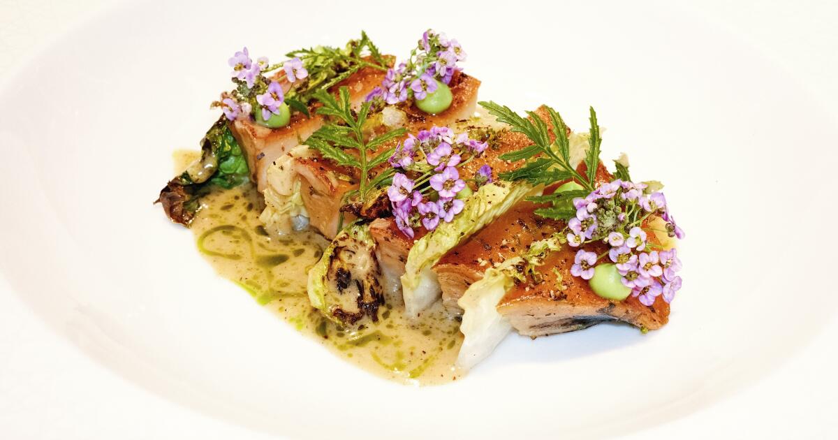 A Michelin three-star chef returns to L.A. fine dining at Dior on Rodeo Drive