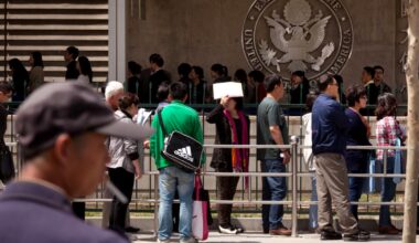 Apple, Google and others tell some foreign employees to avoid traveling out of the country