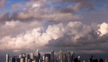 Southern California's wild weather is not over. Wind gusts of up to 65 mph predicted