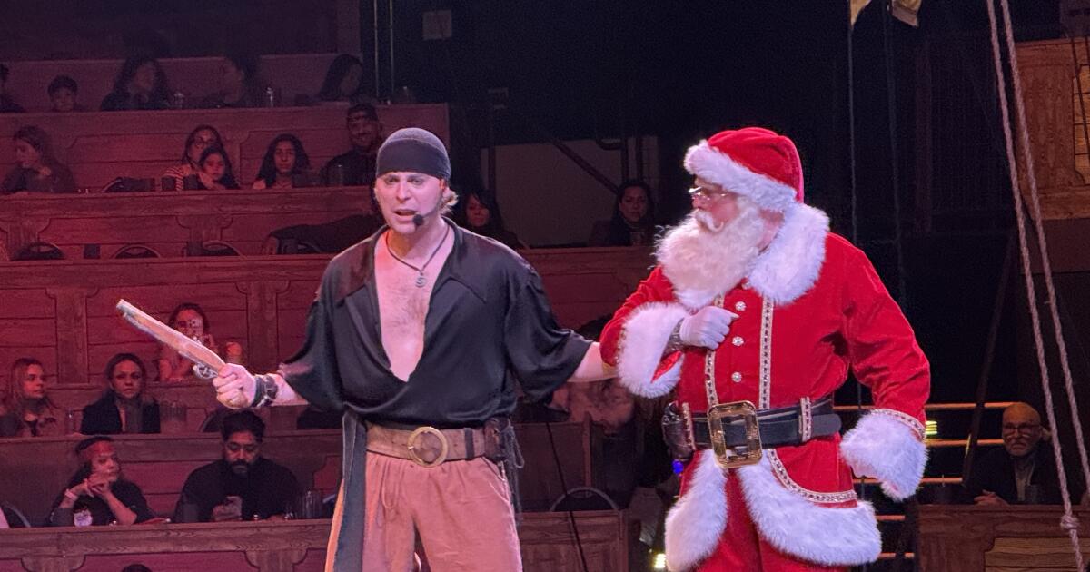 A pirate’s life takes work, even in a merry mutiny like 'Pirates take Christmas'