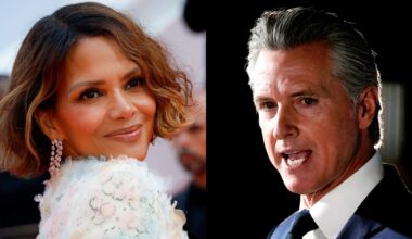 Halle Berry says Gavin Newsom 'should not be our next president'