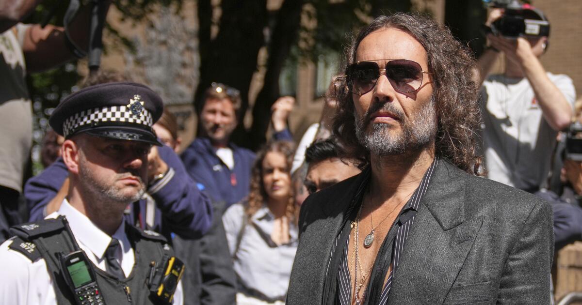 Russell Brand charged with new counts of rape, sexual assault