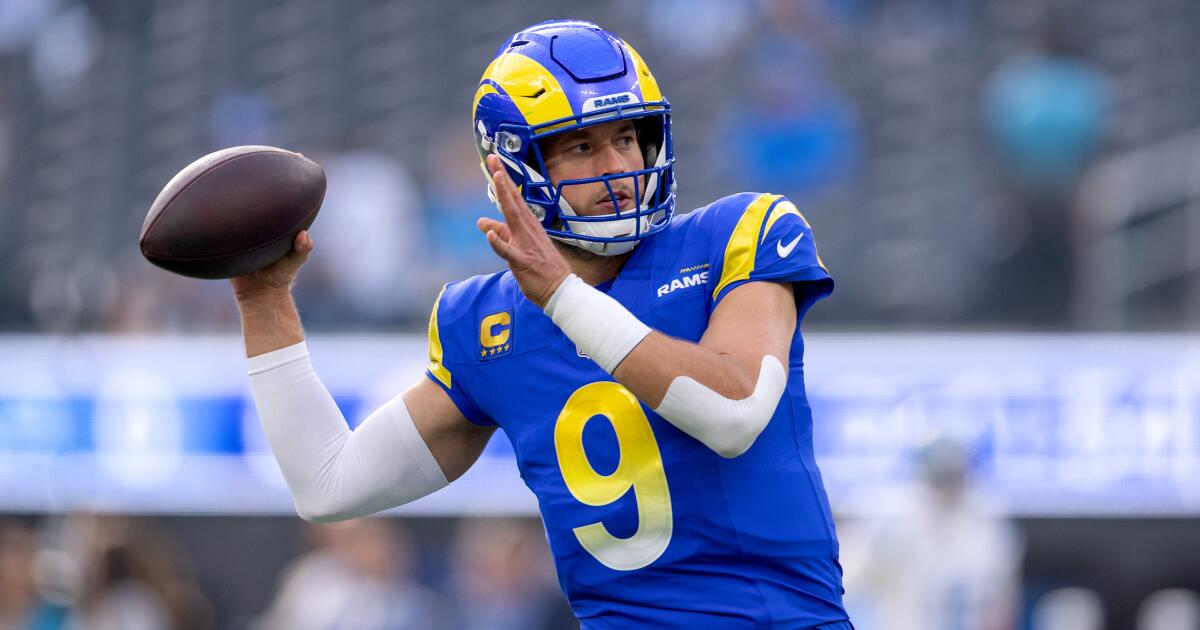 Plenty at stake for Rams heading into showdown with Falcons