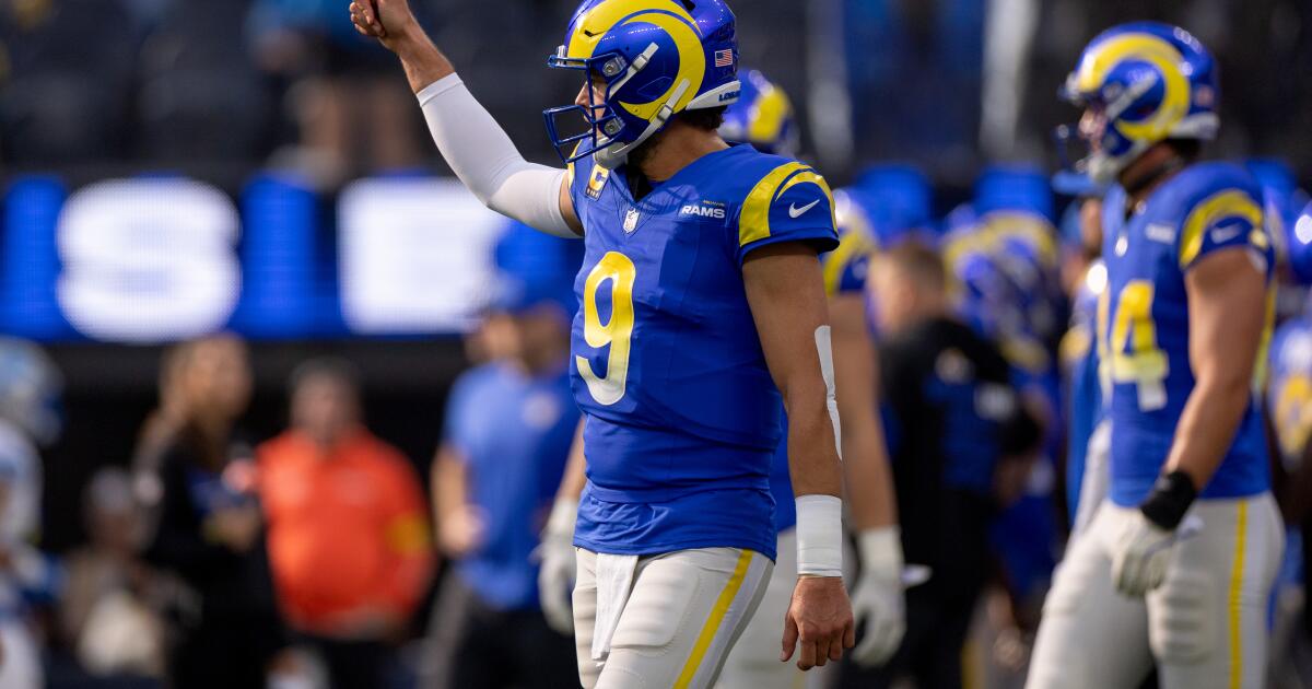 Rams' Matthew Stafford not concerned about Pro Bowl selections