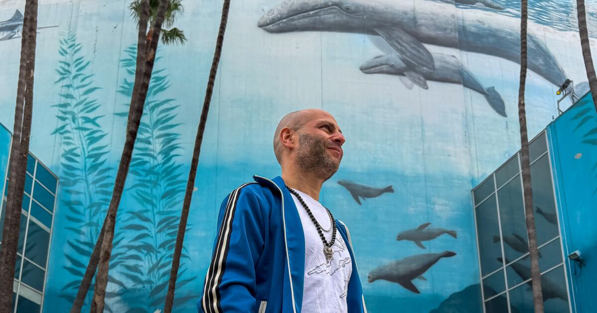 How did a middle-aged British man in a bathrobe become a global DJ sensation?