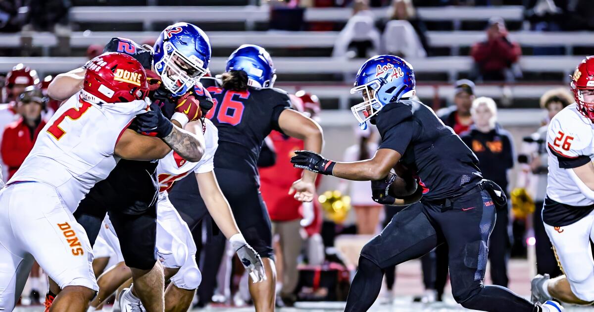 The Times' football lineman of the year: Braiden McKenna of Los Alamitos