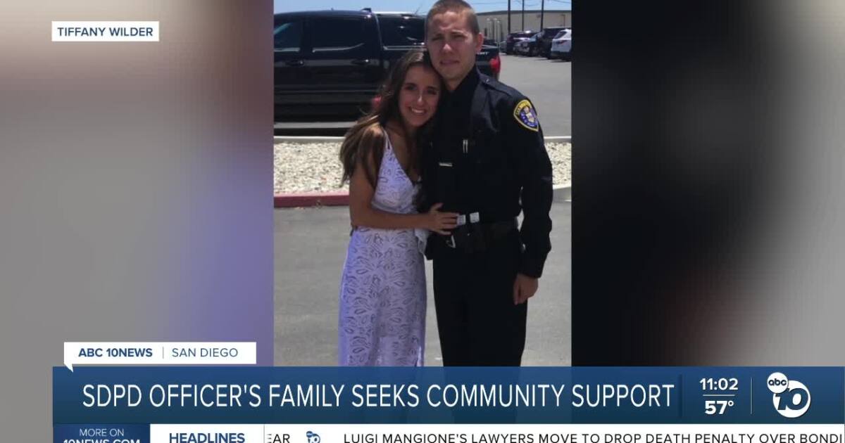 San Diego police officer hit by drunk driver seeks community help