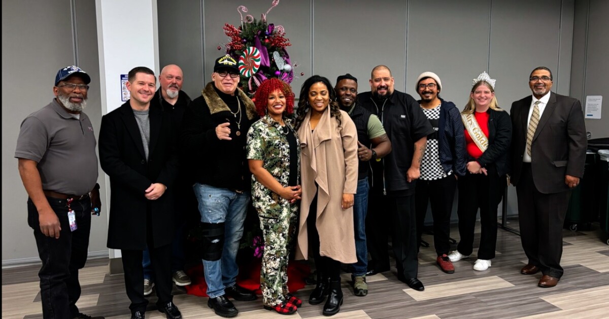 The KCVCC motivates veterans to keep their head held high this holiday season