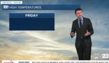 Streak of below 50° temperatures comes to an end