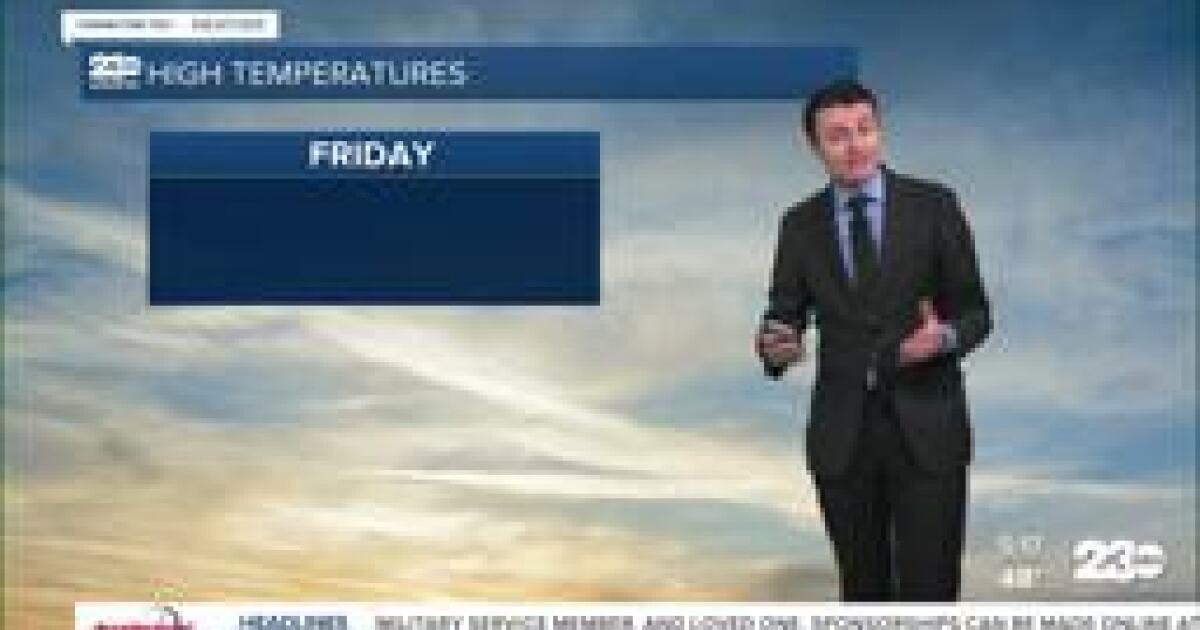 Streak of below 50° temperatures comes to an end