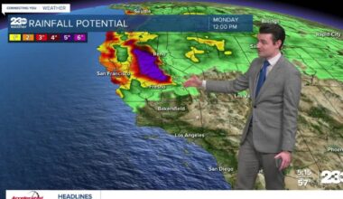 Heavy rain stays north this weekend, better chances next week