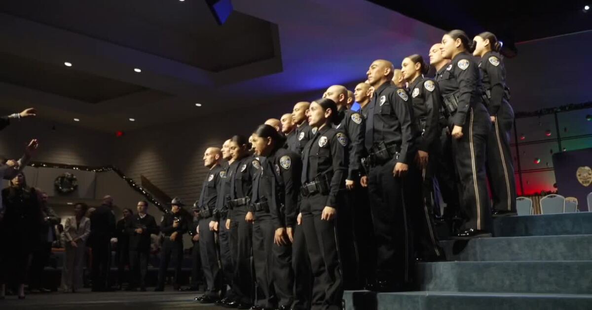 33 new officers graduate from Bakersfield Police Academy, BPD nearing full staff
