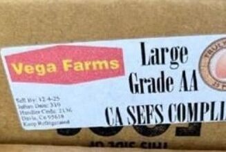 Vega Farms eggs recalled after dozens sickened in salmonella outbreak